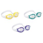 Lunettes de natation intex pour gara on au bord de la mer lunettes de piscine diffa rentes couleurs 55602 ...