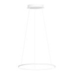 Lustre moderne gea led erika sp led lampe � suspension en aluminium et silicone
