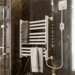 Luvodi - sche - serviettes lectrique contrle tactile 10 barres porte serviettes blanc chauffant - ...