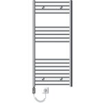 Ecd germany radiateur chauffage salle de bain - radiateur �lectrique - 600 x 1200 mm - chrome - courb� ...