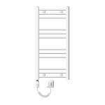 Ecd germany radiateur avec lment chauffant lectrique 600w - 400 x 800 mm - blanc - connexion latral ...