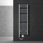 Luxebath - ecd germany sche - serviettes 400 x 1500 mm chrome lectrique 900w