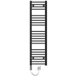 Luxebath - radiateur electrique sahara 300x1400mm, anthracite, sèche - serviettes en panneau, raccordement ... Luxebath - radiateur electrique sahara 300x1400mm, anthracite, sèche - serviettes en panneau, raccordement ...