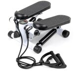 Wiltec appareil de fitness cardio stepper - 41 x 30 x 18 cm - avec ordinateur et cran lcd - hometrainer ...