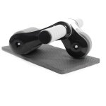 Luxtri roulette abdominale - 240 x 170 mm - avec pad pour genoux et 2 roues - entra�neur stable des mucles ...