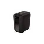Fellowes - lx65 destructeur de papier destruction croise 4 cm noir