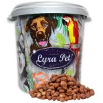 Lyra pet - 10 kg de noyaux de cacahutes  avec peau dans un bac de 30 l