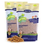 2 kg de vers de farine s�ch�s lyra pet