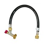 Lyre anti - arrachement 40cm bouteille française propane - butane spécial camping - car Lyre anti - arrachement 40cm bouteille française propane - butane spécial camping - car