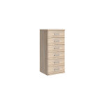 M&s - chiffonnier 6 tiroirs 46x40x106 cm chne blanchi - klak