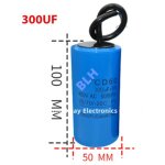 M - e - condensateur de d�marrage avec coque en plastique, cellule �lectrolytique, cd60, 450v, 450ylique, ...