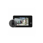 Me - judas de porte intelligent wifi cran 1080p, vision nocturne hd, audio bidirectionnel, camra de ...