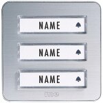 41082 sonnette sans fil emetteur �clair�e, avec porte - nom - m - e modern - electronics