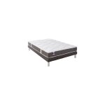Idliterie - ensemble matelas ep21 / 22cm 620 ressorts 140x190cm + sommier