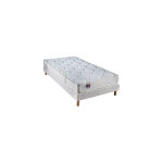 Idliterie - ensemble matelas latex ep15cm 90x190cm + sommier