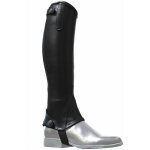 M, marrone: gu�tres gagnantes du concours en cuir souple de qualit� sup�rieure avec sangles et �lastique ...