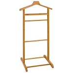 M&s - valet de nuit 48x36x97 cm en bambou naturel