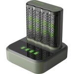 Gp - m452 dockingstation chargeur de piles rondes nimh lr03 (aaa), lr6 (aa) v873463 Gp - m452 dockingstation chargeur de piles rondes nimh lr03 (aaa), lr6 (aa) v873463