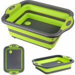 Planche  dcouper pliable 3 en 1 panier  dcouper avec bouchon de drainage et ux multifonction panier ...