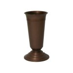 Vase de cimetire troit, taille 2 h 36 avec base