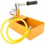 Machine hydraulique manuelle de pompe d'essai de testeur de pression d'eau de l'aluminium 2. 5mpa 25kg ...