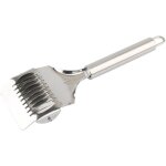 Machines � p�tes manuelles 2 pi�ces coupe - fettuccine rouleau coupe - p�te en acier inoxydable coupe ...