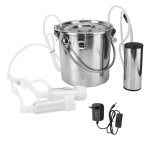Machine � traire de ch�vre �lectrique domestique 5l avec pompe d'aspiration directe (pour prise eu de ...