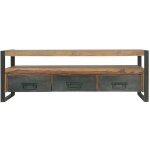 Made in meubles - meuble tv en bois d'acacia 160 cm havana Made in meubles - meuble tv en bois d'acacia 160 cm havana