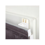 Fixations rideaux autocollantes blanches - madecostore