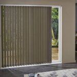 Madecostore - lot de 5 lamelles verticales 89mm ancona pour store californien - marron - l8, 9 x h280cm ...