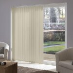 Madecostore - lot de 5 lamelles verticales 89mm non feu m1 pour store californien - calcaire - l8, 9 ...