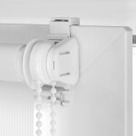 Madecostore - m�canisme pour store enrouleur jour nuit sans percer - blanc