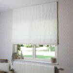 Madecostore - store bateau tamisant chin� chambray - blanc cass� - l160 x h160cm