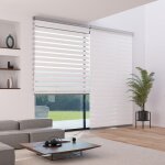 Madecostore - store enrouleur jour nuit alutech avec coffre - gamme must - blanc - l203 x h250cm