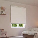 Madecostore - store enrouleur occultant h190cm - gamme must - blanc - l64 x h190cm
