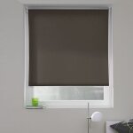 Madecostore - store enrouleur tamisant h190cm - chocolat - l49 x h190cm