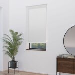 Madecostore - store enrouleur tamisant screen - blanc - l64 x h190cm