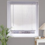 Madecostore - store vénitien lamelles pvc 25mm - blanc - l75 x h175cm Madecostore - store vénitien lamelles pvc 25mm - blanc - l75 x h175cm