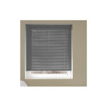 Madecostore - store vénitien lamelles pvc 25mm - gris - l80 x h175cm - gris Madecostore - store vénitien lamelles pvc 25mm - gris - l80 x h175cm - gris