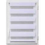 Madeinnature - store enrouleur jour nuit sans per�age facile � installer avec clips fournis hauteur jusqu'� ...