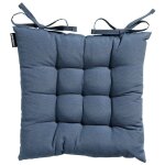 Galette de chaise de jardin toscane panama safier blue 46 x 46 cm