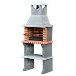 Maestro ferretero - movelar - barbecue pr�fabriqu� � bois et charbon de bois en b�ton r�fractaire mod�le ...