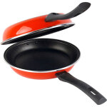 Praga pole  omelette diamtre 24 cm grenat rouge - magefesa