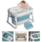 Magicfox - baignoire bébé pliable pour 24 mois - 10 ans enfants avec siège de bain, portable baignoire ... Magicfox - baignoire bébé pliable pour 24 mois - 10 ans enfants avec siège de bain, portable baignoire ...