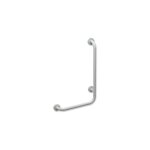 Main courante d'angle avec pilier droit