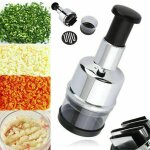 Mains presse ail oignon hachoir l�gumes nourriture cutter outils de processeur - ensoleill�