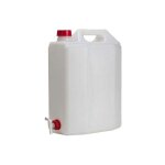 Bidon en plastique avec robinet l 10 ics