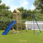 Maison chic - aire de jeux d'ext�rieur maisonnette de jeu maison enfant exterieur bois de pin impr�gn� ...