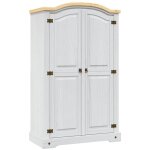 Maison chic - armoire de rangement garde - robe armoire de chambre avec 2 portes gamme corona pin mexicain ... Maison chic - armoire de rangement garde - robe armoire de chambre avec 2 portes gamme corona pin mexicain ...