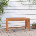 Maison chic - banc de jardin banc d'ext�rieur banquette 80 cm bois massif d'eucalyptus 76810